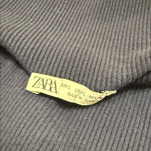 ZARA dark blue Sleeveless Dress - Picture 2 of 5